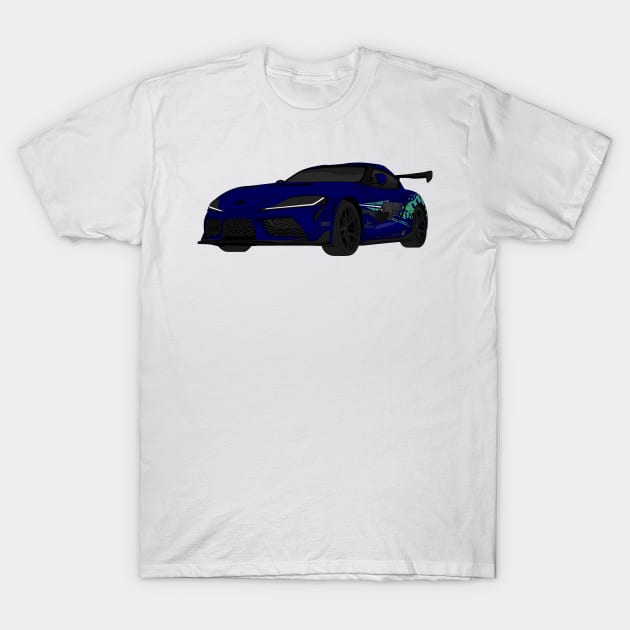 SUPRA NAVY T-Shirt by VENZ0LIC